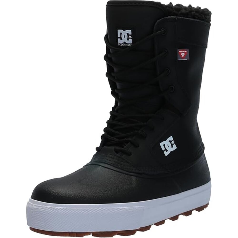 DC Reach Men’s Snow Boots – Insulated Cold Weather Boots, Size 9 - Picture 3 of 12